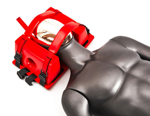 Bảng cột sống Bảng cột sống Bảng cột sống Bệnh viện Universal Head Immobilizer For Spine Stretcher