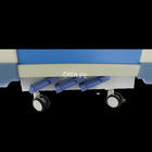 Multi Function Manual Bệnh viện giường 3 Cranks thép 215 * 105 * 46