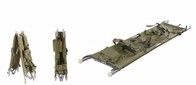 Gấp đôi nhôm gấp stretcher cứu hộ nước khẩn cấp dễ dàng với nhiều cố định