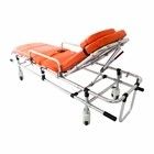 Cấu trúc khung thấp xe cứu thương gấp stretcher chuyển bệnh nhân với IV đứng