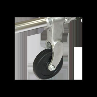 Phá sơ tán khẩn cấp Bệnh nhân Gập stretcher xe tải bánh xe nhỏ 185cm × 48cm × 21cm