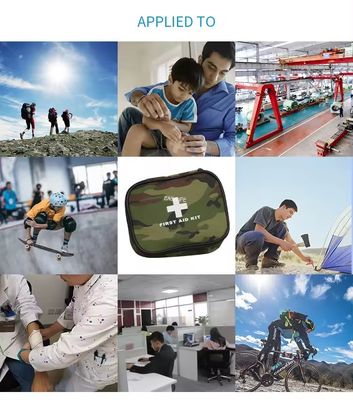 Phù hình Bộ dụng cụ sơ cứu có dung lượng lớn Bộ dụng cụ sống sót hoang dã Bộ dụng cụ y tế cứu hộ ngoài trời