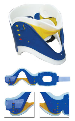 Thắt cổ có thể điều chỉnh Cột sống cổ tử cung Thắt cổ gắn cao polymer