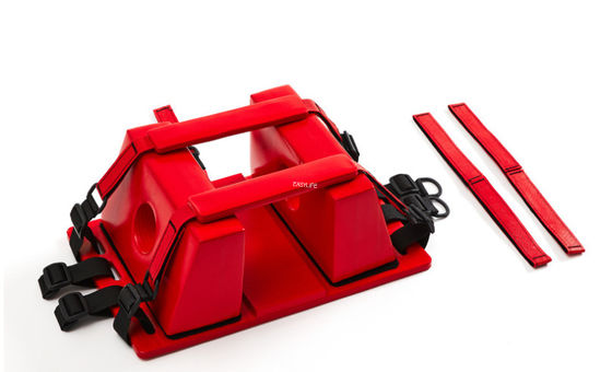 Bảng cột sống Bảng cột sống Bảng cột sống Bệnh viện Universal Head Immobilizer For Spine Stretcher