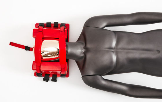 Bảng cột sống Bảng cột sống Bảng cột sống Bệnh viện Universal Head Immobilizer For Spine Stretcher