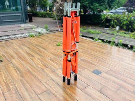 Mức độ nhẹ hai gấp Stretcher Aluminium hợp kim khung Oxford Cloth