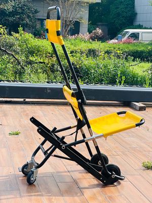 Gập hình chéo loại nhôm hợp kim cầu thang Stretcher Crawler Cấu trúc trọng lượng nhẹ Kích thước nhỏ