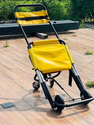 Gập hình chéo loại nhôm hợp kim cầu thang Stretcher Crawler Cấu trúc trọng lượng nhẹ Kích thước nhỏ