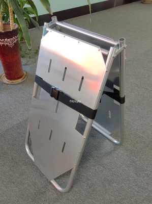 Bảng cứng hợp kim nhôm 2 cái nệm gấp để chuyển bệnh nhân Trọng lượng nhẹ thuận tiện để mang theo