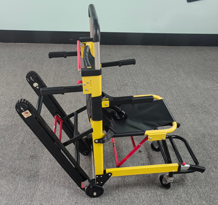 Giá tốt. Hỗn hợp kim nhôm Manual Crawler Type Stair Stretcher Gập nhẹ Để chuyển bệnh nhân bệnh viện trực tuyến