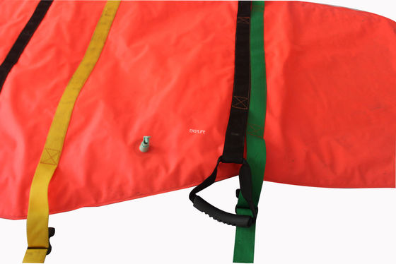 Máy cứu hộ y tế khẩn cấp màu cam Máy trải nệm chân không gấp