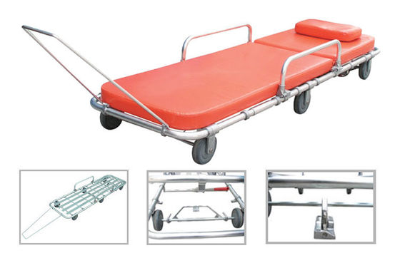 Thiết kế mới hợp kim nhôm tự động tải bánh xe cứu thương khẩn cấp stretcher
