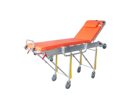 Đồng nhôm gấp xe cứu thương người bệnh chuyển chiều cao và trở lại trợ giúp điều chỉnh cứu hộ