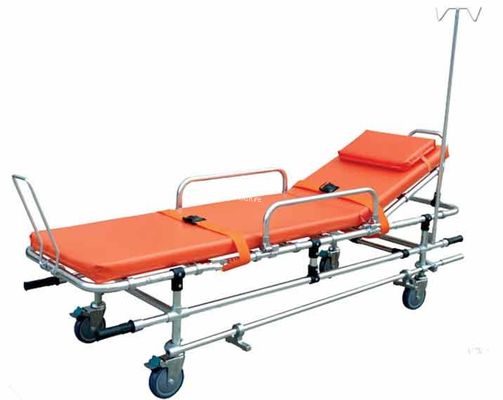Giá tốt. Xe đẩy cáng thép không gỉ có thể gập lại được 159Kg 55cm có bánh xe chuyển bệnh nhân trực tuyến