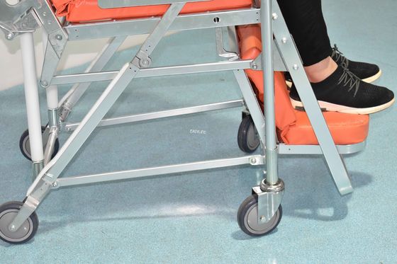 Có thể điều chỉnh Cáng xe cứu thương gấp 196 × 55 × 86cm