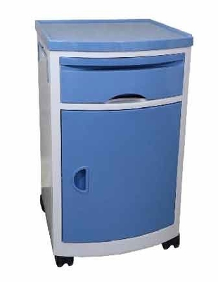 45CM 17.7in Bệnh viện Nội thất y tế Abs Tủ đầu giường có ngăn kéo để lưu trữ cho phường