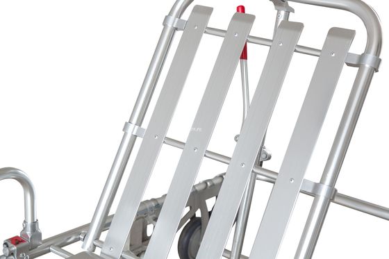 Xe cấp cứu xếp hàng y tế khẩn cấp với lan can hợp kim nhôm