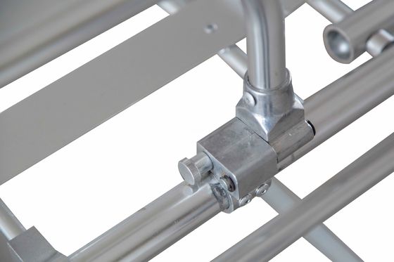 Xe cứu thương 40kg Có thể thu gọn Chiều cao Cáng có thể điều chỉnh Trở lại Tải tự động