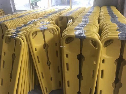 Cáng gấp 210CM 6CM Cáng gấp nhẹ Cáng có thể gập lại Tay vịn ABS