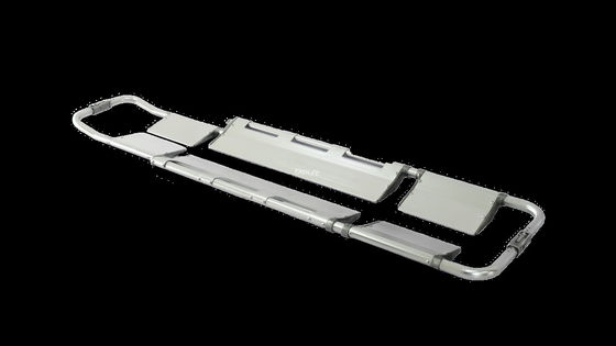 60mm Bệnh viện gấp Scoop Xe đẩy Hướng dẫn sử dụng Nguồn điện có thể điều chỉnh 180 độ