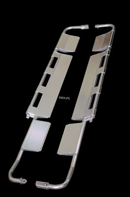 60mm Bệnh viện gấp Scoop Xe đẩy Hướng dẫn sử dụng Nguồn điện có thể điều chỉnh 180 độ