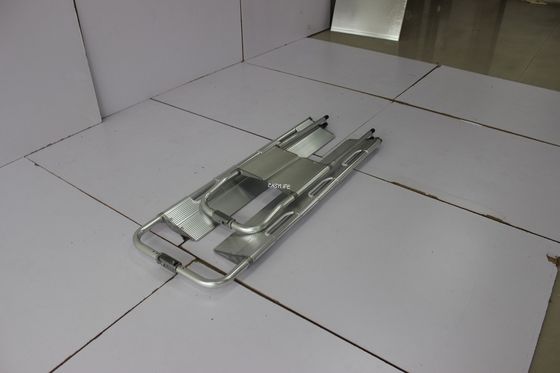 Hợp kim nhôm Y tế gấp Scoop Cáng Vận chuyển Trắng 44cm 60cm