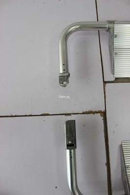 Xe cứu thương màu xanh 210cm 44cm Cáng xúc có thể thu gọn có dây đai Vận hành bằng tay