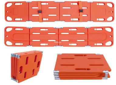 Tấm cột sống có thể gập lại 1,91M, Tấm cáng nhựa cứu hỏa, Tấm cáng cứu hộ bơi lội Tấm cột sống gấp