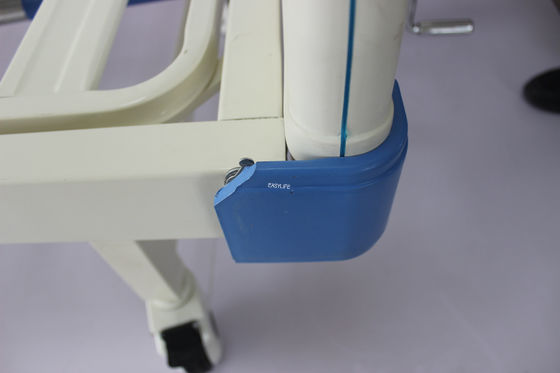 Ba tay quay Hướng dẫn sử dụng ICU Giường y tế 80MM Khung 159Kg Ba tay quay