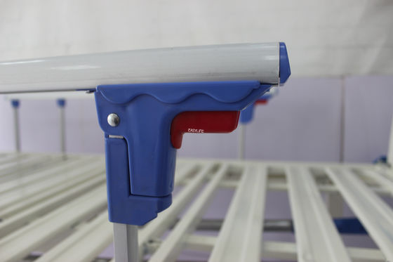 Ba tay quay Hướng dẫn sử dụng ICU Giường y tế 80MM Khung 159Kg Ba tay quay