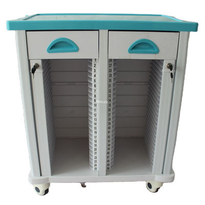 680MM 40CM thiết bị y tế xe tải ABS Bệnh viện xe tải y tế thủ công Case Folder xe tải