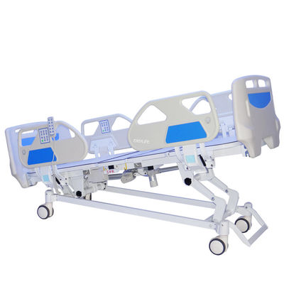 Giường bệnh viện điện có thể điều chỉnh độ cao 215CM Phòng ICU y tế 90 độ