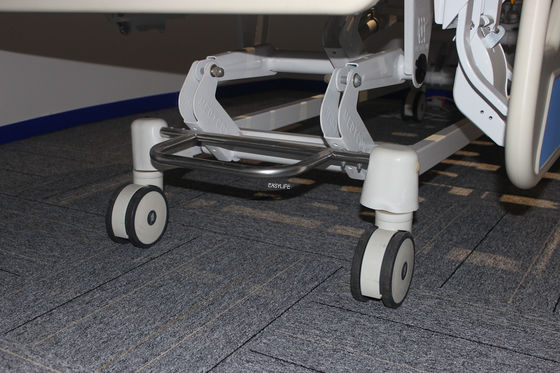 Thép cán nguội 85in Giường bệnh viện điện dùng cho gia đình W105 Trắng với nhà vệ sinh