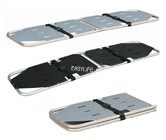 185cm X 50cm Sức mạnh cao nhôm hợp kim gấp stretcher bệnh viện cứu hộ thiết bị y tế gấp Foldaway Littler