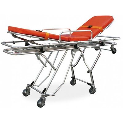 MDK-L06 Thiết bị y tế TẢI tự động Hợp kim nhôm di động Cáng ghế khẩn cấp ICU cho xe cứu thương
