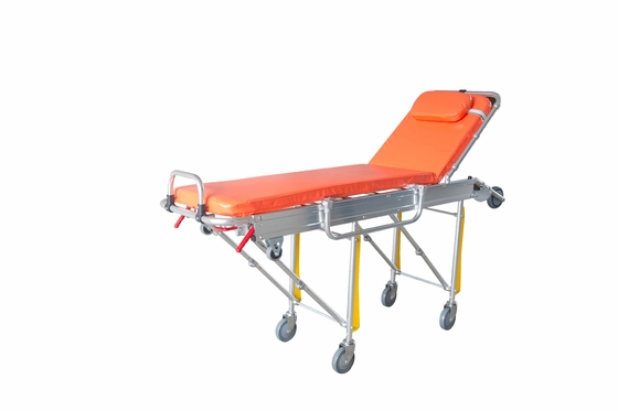 Giá tốt. Xe đẩy xe cứu thương gấp 190 X 55 X 92CM 40kg Chiều cao có thể điều chỉnh lên máy bay tự động trực tuyến