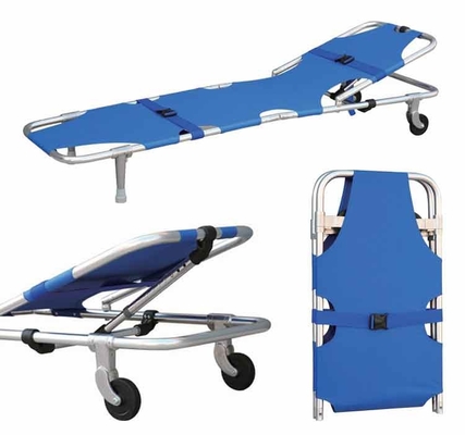 Giá tốt. Cáng vận chuyển bệnh nhân hạng nhẹ Cáng hợp kim nhôm có tựa lưng Giường cáng cấp cứu y tế trực tuyến