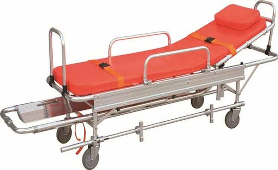 Xe cứu thương bằng hợp kim nhôm bền H500mm Xe đẩy bệnh nhân ODM
